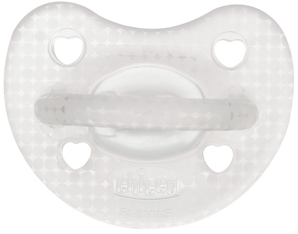 CHICCO GOMMOTTO LUXE FLUO 2-6 TRASPARENTE 1 PEZZO - Farmacia De Pasquale