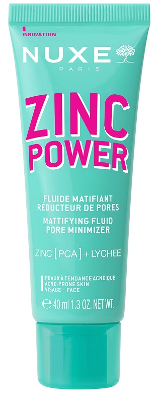 NUXE ZINC POWER FLUIDO MATTIFICANTE 40 ML - Farmacia De Pasquale