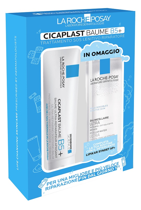 CICAPLAST BAUME B5+ 100 ML + ACQUA MICELLARE 50 ML - Farmacia De Pasquale
