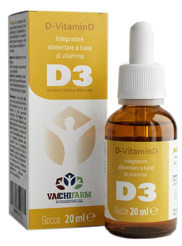 D-VITAMIND 20 ML SENZA GLUTINE E LATTOSIO - Farmacia De Pasquale