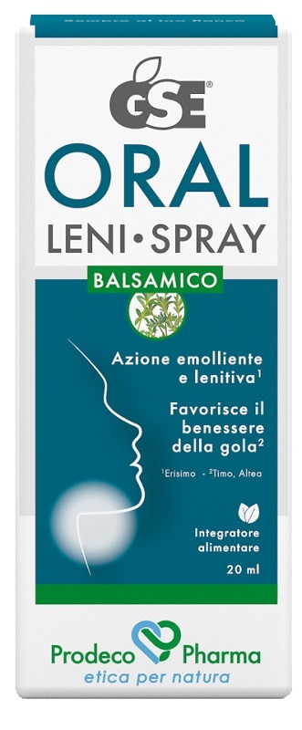 GSE ORAL LENI SPRAY 20 ML - Farmacia De Pasquale
