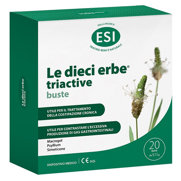 ESI LE DIECI ERBE TRIACTIVE 20 BUSTINE - Farmacia De Pasquale