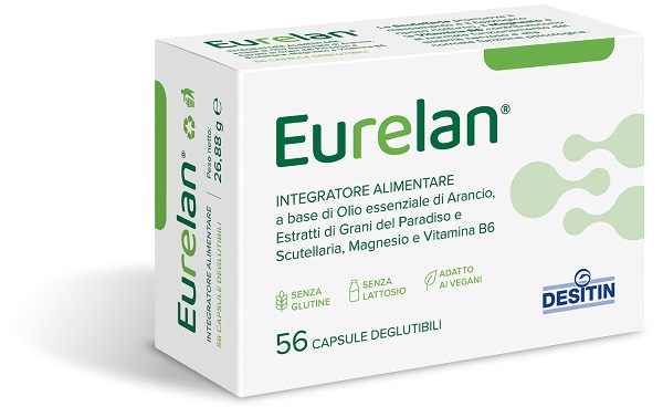 EURELAN 56 CAPSULE DEGLUTIBILI SENZA GLUTINE SENZA LATTOSIO - Farmacia De Pasquale