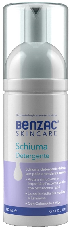 BENZAC SKINCARE SCHIUMA DETERGENTE 130 ML - Farmacia De Pasquale
