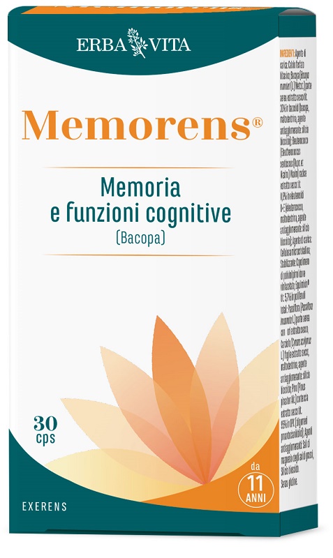 MEMORENS 30 CAPSULE DA 0,5 G - Farmacia De Pasquale