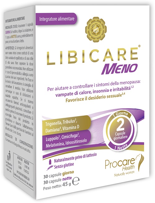 LIBICARE MENO 60 CAPSULE - Farmacia De Pasquale