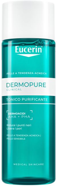 EUCERIN DERMOPURE CLINICAL TONICO PURIFICANTE 200 ML - Farmacia De Pasquale