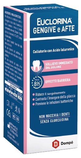 EUCLORINA GENGIVE E AFTE COLLUTORIO 200 ML - Farmacia De Pasquale