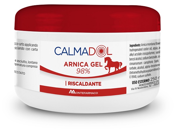 CALMADOL ARNICA GEL 98% RISCALDANTE 250 ML - Farmacia De Pasquale