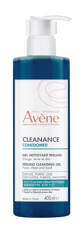 AVENE CLEANANCE COMED GEL DETERGENTE PEELING 400 ML - Farmacia De Pasquale