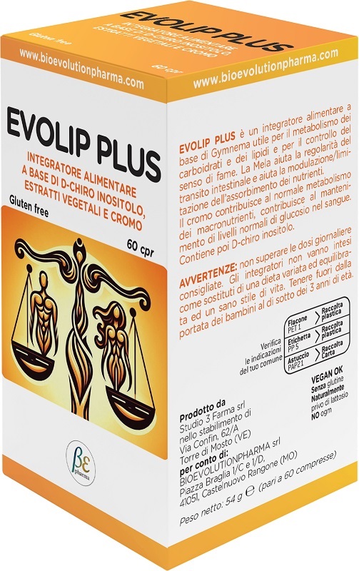 EVOLIP PLUS 60 COMPRESSE - Farmacia De Pasquale