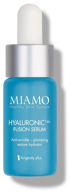 MIAMO MINI ICONS MIAMO LONGEVITY PLUS HYALURONIC 14+ FUSION SERUM 10 ML - Farmacia De Pasquale