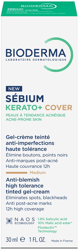 SEBIUM KERATO+ COVER 30 ML - Farmacia De Pasquale