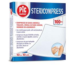 GARZA STERICOMPRESS 20X20 24 BUSTE DA 25 PEZZI - Farmacia De Pasquale