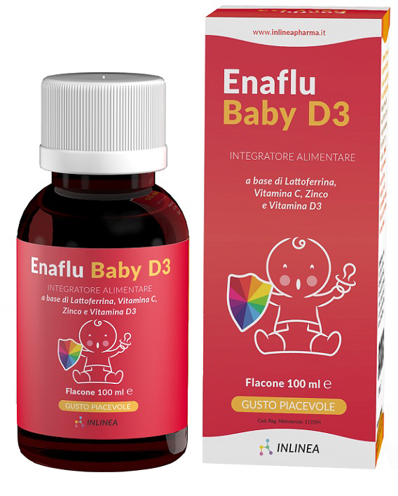 ENAFLU BABY D3 100 ML - Farmacia De Pasquale