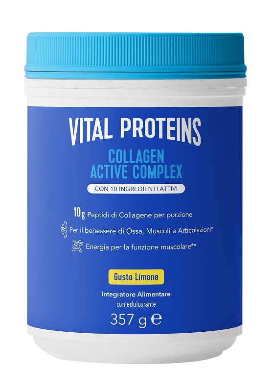VITAL PROTEINS COLLAGEN ACTIVE COMPLEX LIMONE 357 G - Farmacia De Pasquale