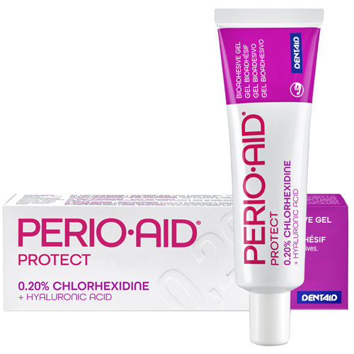 PERIO-AID PROTECT GEL BIOADESIVO CLOREXIDINA 0,20%+ACIDO IALURONICO 30 ML - Farmacia De Pasquale