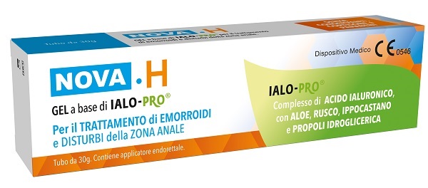 GEL TRATTAMENTO EMORROIDI NOVA H TUBO 30 G CON APPLICATORE - Farmacia De Pasquale