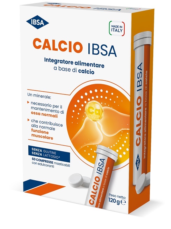 CALCIO IBSA 60 COMPRESSE - Farmacia De Pasquale