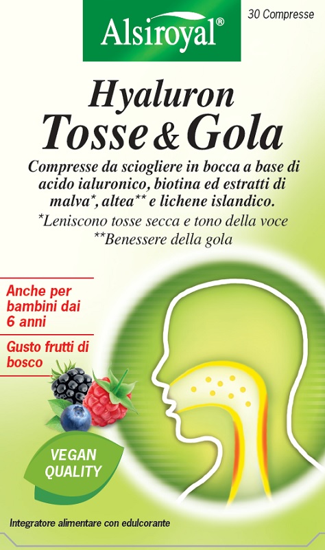 HYALURON TOSSE&GOLA 30 COMPRESSE - Farmacia De Pasquale