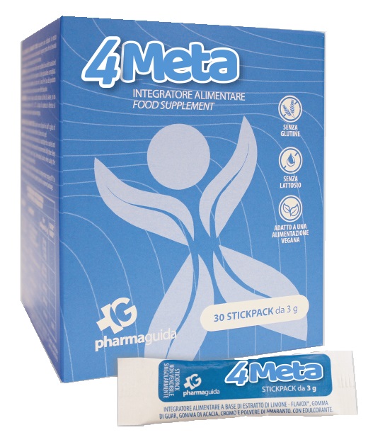 4META 30 STICKPACK DA 3 G SENZA GLUTINE SENZA LATTOSIO - Farmacia De Pasquale
