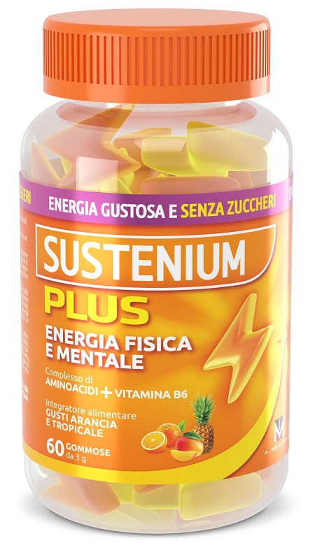 SUSTENIUM PLUS 60 CARAMELLE GOMMOSE 3 G - Farmacia De Pasquale