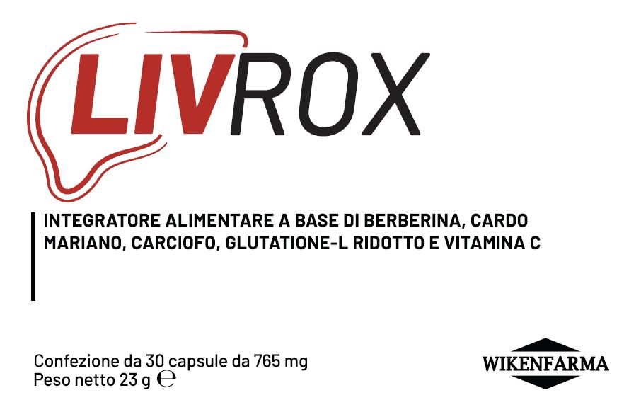 LIVROX 30 CAPSULE DA 765 MG - Farmacia De Pasquale