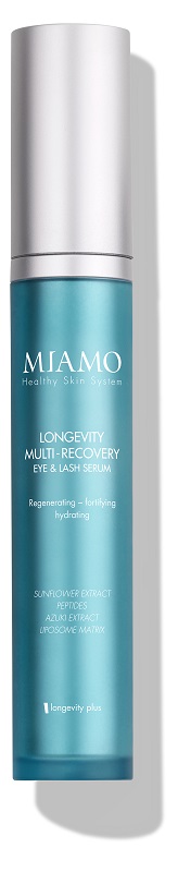 MIAMO LONGEVITY PLUS MULTI RECOVERY EYE & LASH SERUM 15 ML - Farmacia De Pasquale