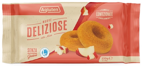AGLUTEN NUOVE DELIZIOSE 4 PEZZI DA 55 G - Farmacia De Pasquale