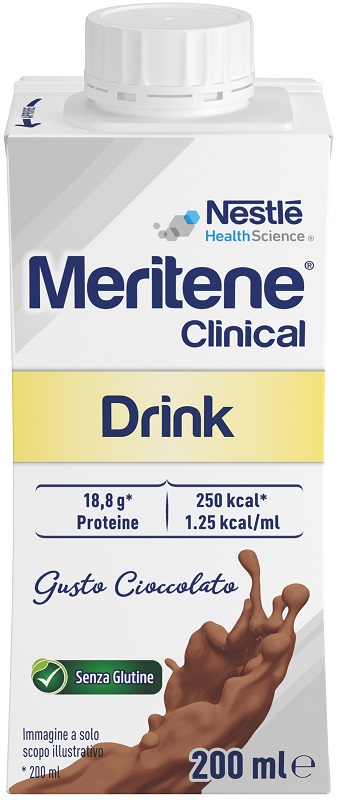 MERITENE CLINICAL DRINK CIOCCOLATO 200 ML - Farmacia De Pasquale