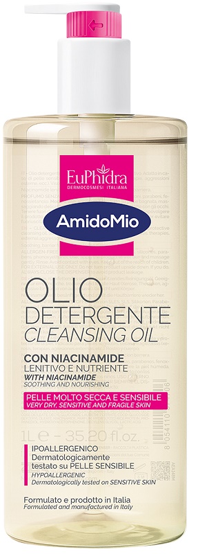 EUPHIDRA AMIDOMIO OLIO DETERGENTE 1000 ML - Farmacia De Pasquale
