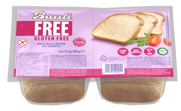 BAULI FREE PAN BAULETTO CLASSICO 350 G - Farmacia De Pasquale