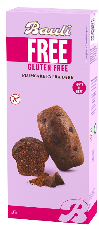 BAULI FREE PLUMCAKE EXTRA DARK 6 PEZZI DA 35 G - Farmacia De Pasquale