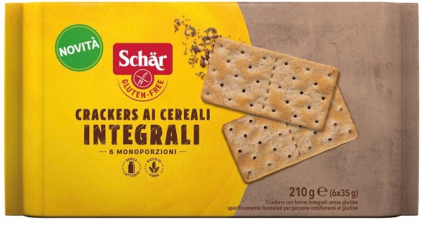 SCHAR CRACKERS CEREALI INTEGRALI 6 PEZZI DA 35 G - Farmacia De Pasquale