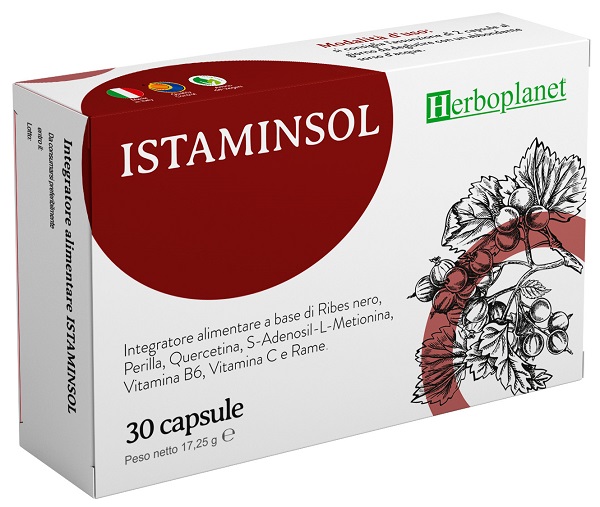 ISTAMINSOL 30 CAPSULE - Farmacia De Pasquale