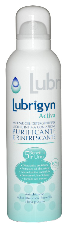 LUBRIGYN ACTIVA MOUSSE-GEL DETERGENTE 150 ML - Farmacia De Pasquale