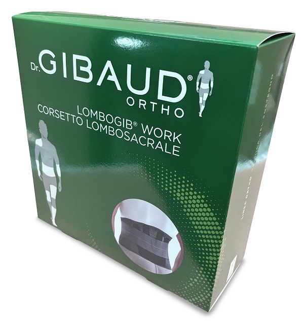 GIBAUD ORTHO CORSETTO LOMBOSACRALE LOMBOGIB WORK H26 TAGLIA 04 - Farmacia De Pasquale