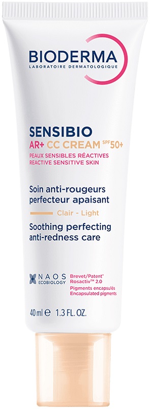 SENSIBIO AR+ CC CREAM SPF50+ LIGHT 40 ML - Farmacia De Pasquale