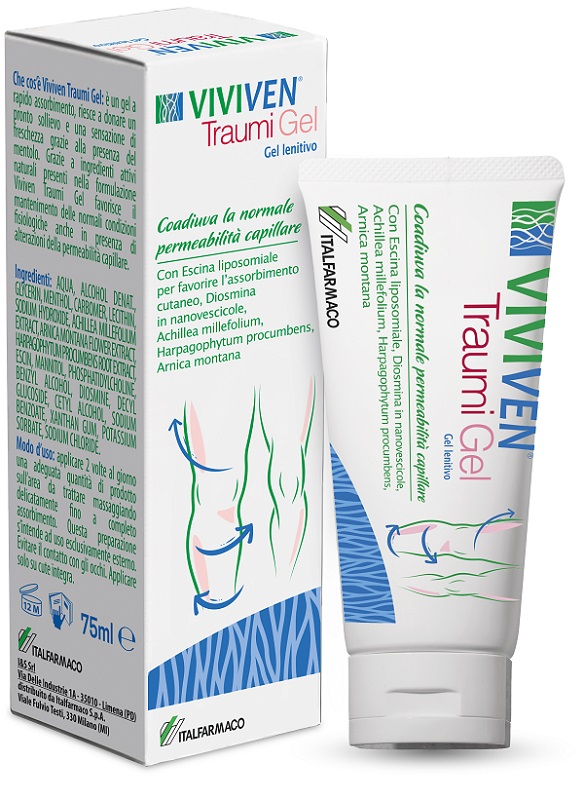 VIVIVEN TRAUMI GEL LENITIVO 75 ML - Farmacia De Pasquale