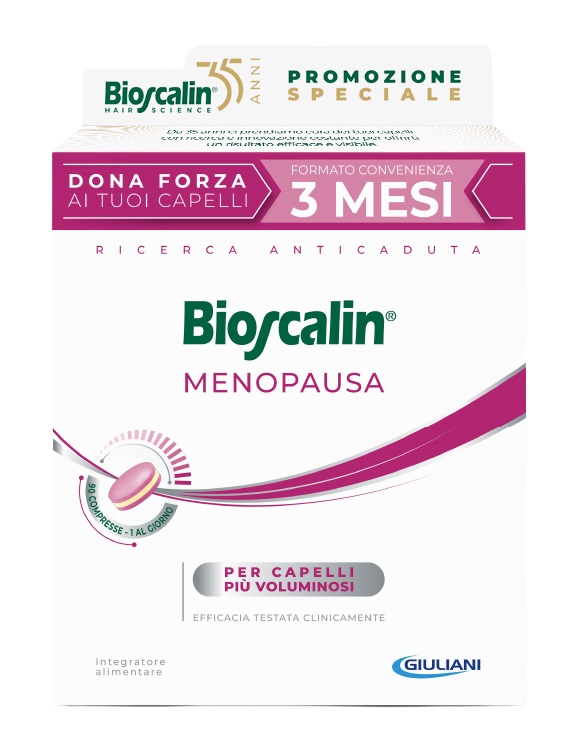 BIOSCALIN MENOPAUSA 90 COMPRESSE PROMO - Farmacia De Pasquale