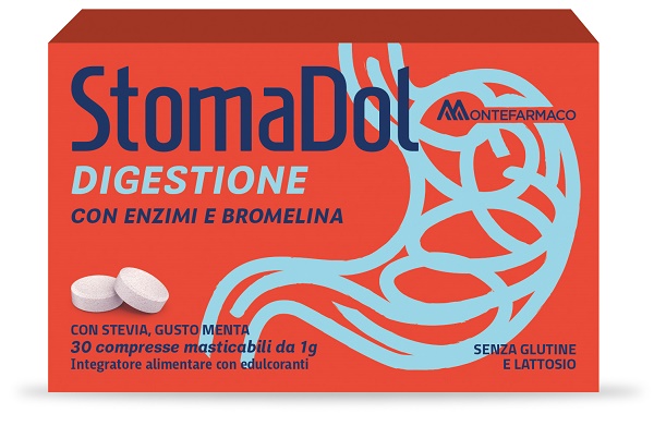 STOMADOL DIGESTIONE 30 COMPRESSE MASTICABILI - Farmacia De Pasquale