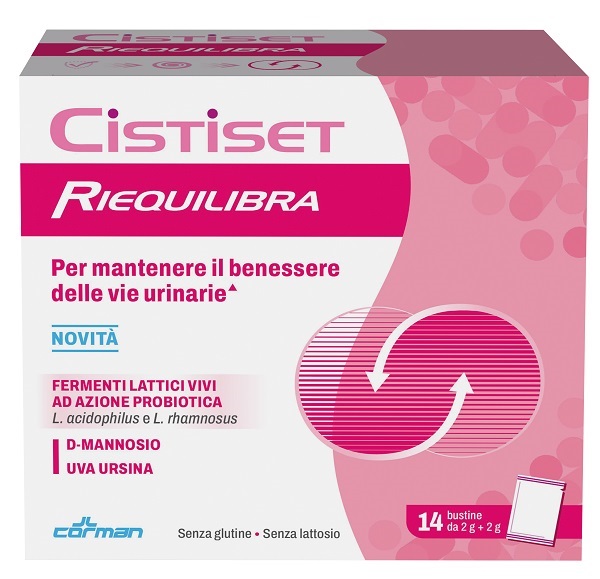 CISTISET RIEQUILIBRA 14 BUSTINE SENZA GLUTINE SENZA LATTOSIO - Farmacia De Pasquale