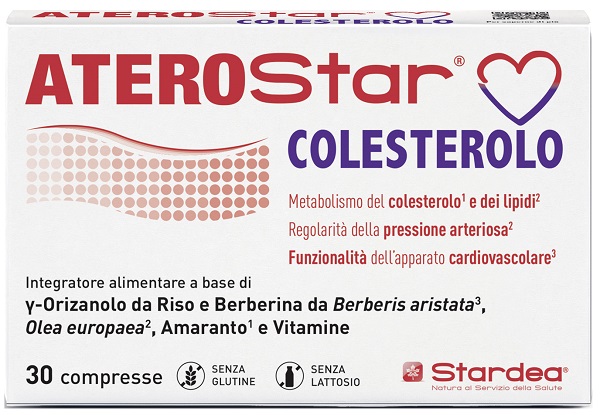 ATEROSTAR COLESTEROLO 30 COMPRESSE - Farmacia De Pasquale