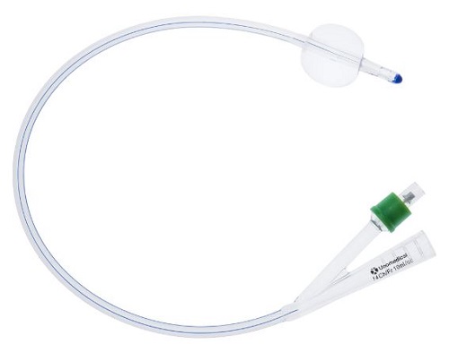 CATETERE FOLEY IN SILICONE 2 VIE DIAMETRO CH 16 PUNTA NELATON CON PALLONCINO 10 ML 1 PEZZO - Farmacia De Pasquale