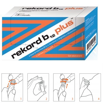 REKORD B12 PLUS 10 FLACONCINI 10 ML - Farmacia De Pasquale