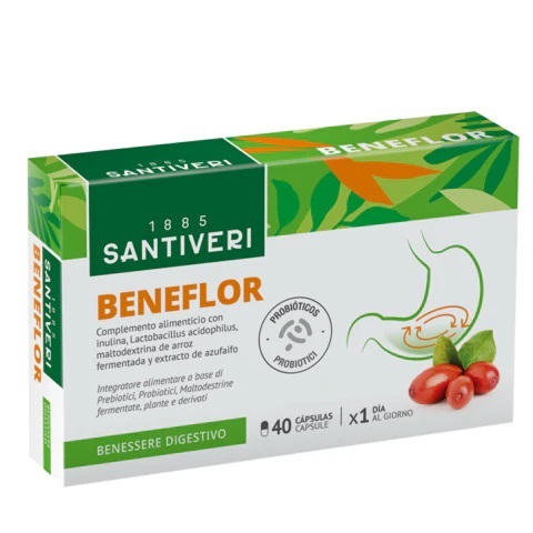 BENEFLOR 40 CAPSULE DA 0,5 G - Farmacia De Pasquale