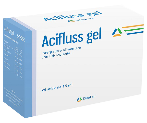 ACIFLUSS GEL 24 STICK 15 ML - Farmacia De Pasquale