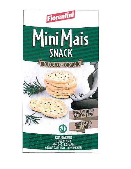 BIO MINI GALLETTE DI MAIS AL ROSMARINO 50 G - Farmacia De Pasquale