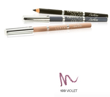 DEFENCE COLOR MATITA OCCHI KOHL & KAJAL 109 VIOLET - Farmacia De Pasquale
