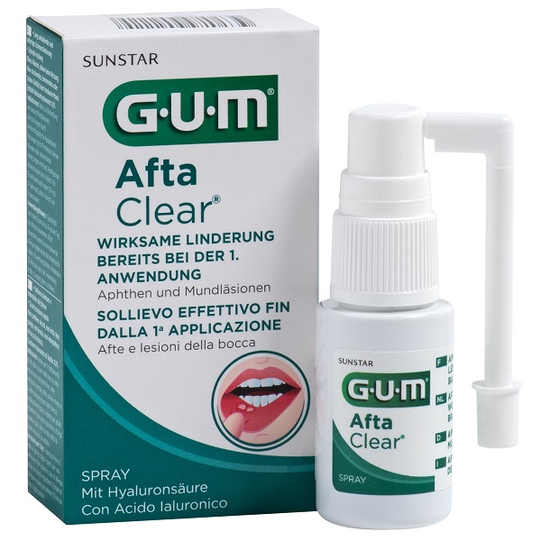 GUM AFTACLEAR SPRAY 15 ML - Farmacia De Pasquale